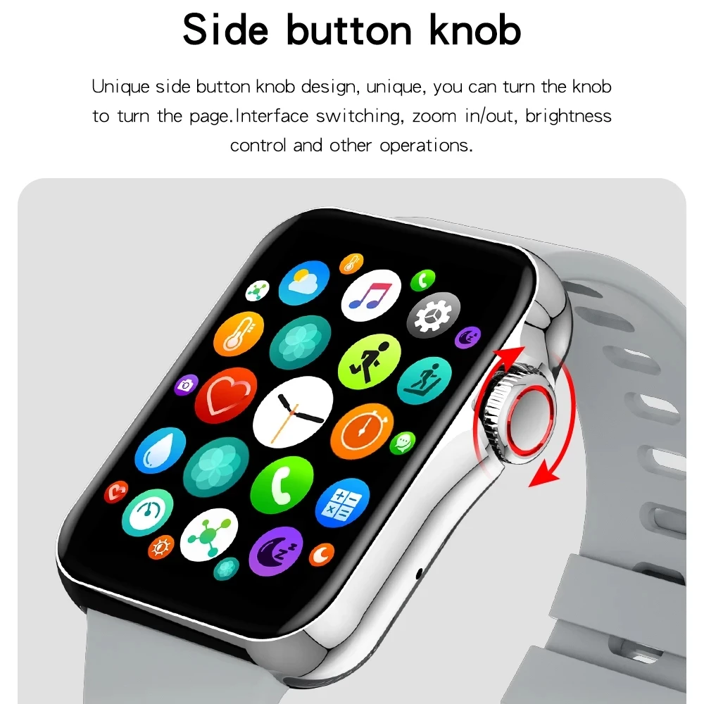 

GEJIAN Smart Watch Men Women Smartwatch Fitness Tracker IP67 Waterproof inch touch screen Bluetooth Call For Android Ios Xiaomi