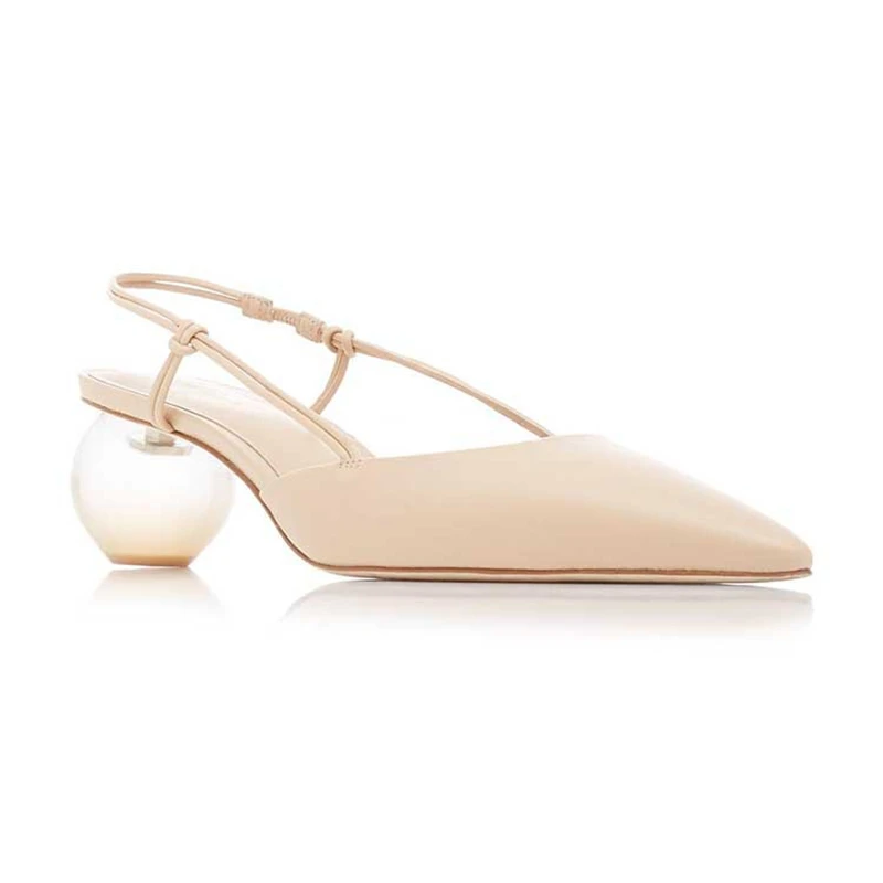 

2020 Summer Luxury Women High Heels Pointed Toe Pumps New Style Ladies Crystal heel Party Dress Shoes For Office Lady big size34