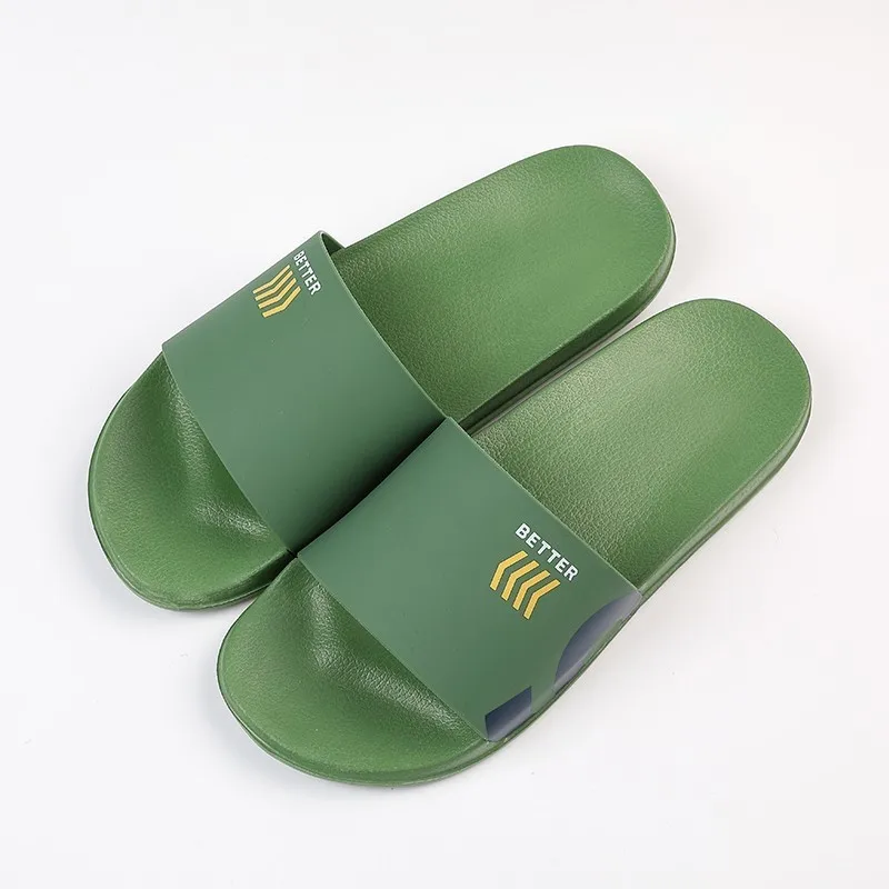 

Coslony Men Slippers Summer Beach Shoes Unisex Lovers Couple Footwear Outdoor Non-slip Male Casual Flip Flops Bathroom Sandals