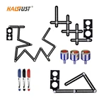 Линейка Складная, 12 шт., универсальная, угловая, специальная форма