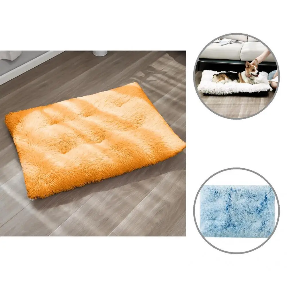 

Cozy Pet Bed Rectangle Long Lifespan Cat Cushion Thickened Cat Dogs Sleeping Mat