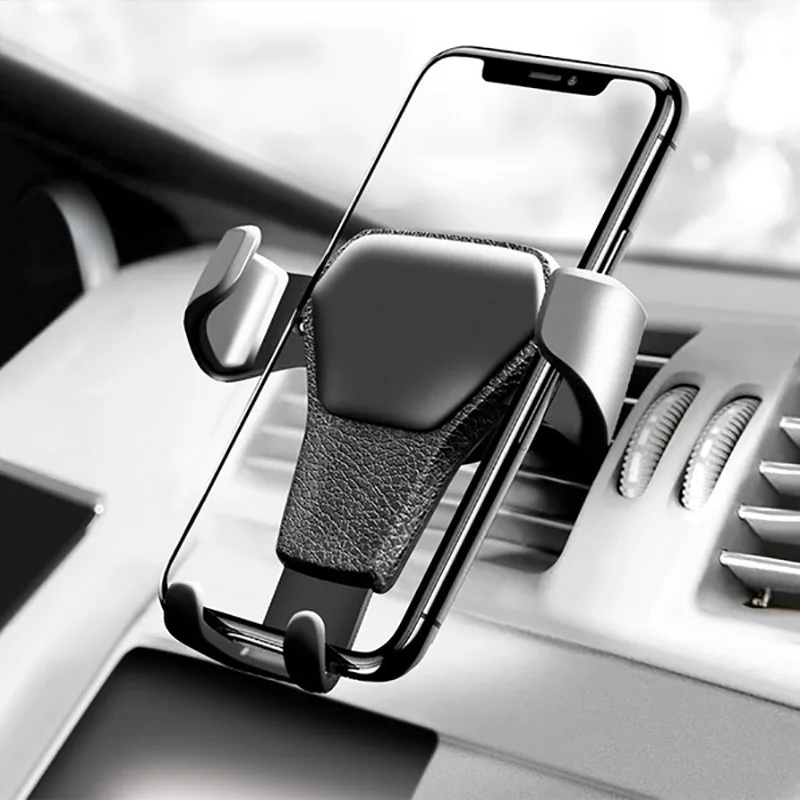 

Gravity Car Phone Holder Air Vent Mount Phone Stand Bracket for iPhone Samsung Mobile Phone GPS