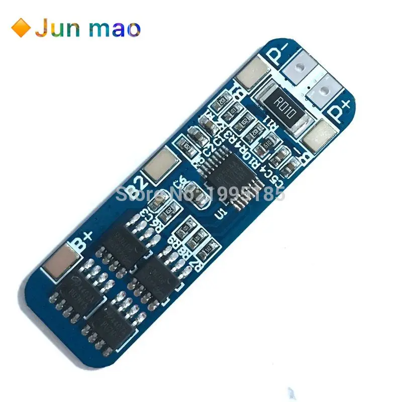 Модуль защиты зарядного устройства для литиевых аккумуляторов HX-3S-01 3S 10A 12 В