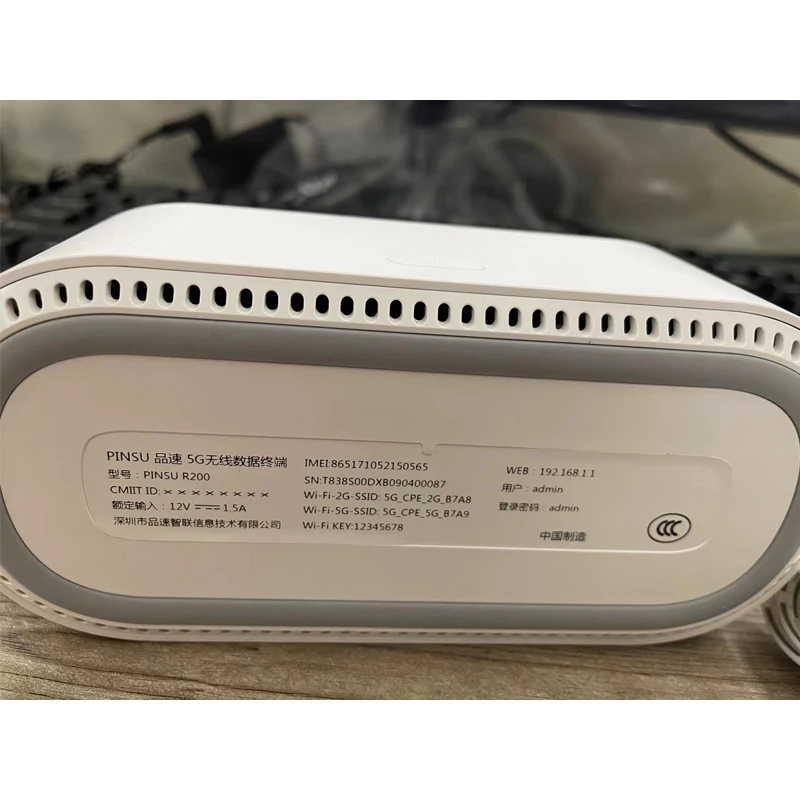 Разблокированный двухъядерный Wi-Fi роутер PINSU R200 сетка NSA + SA фрезерный с SIM-картой