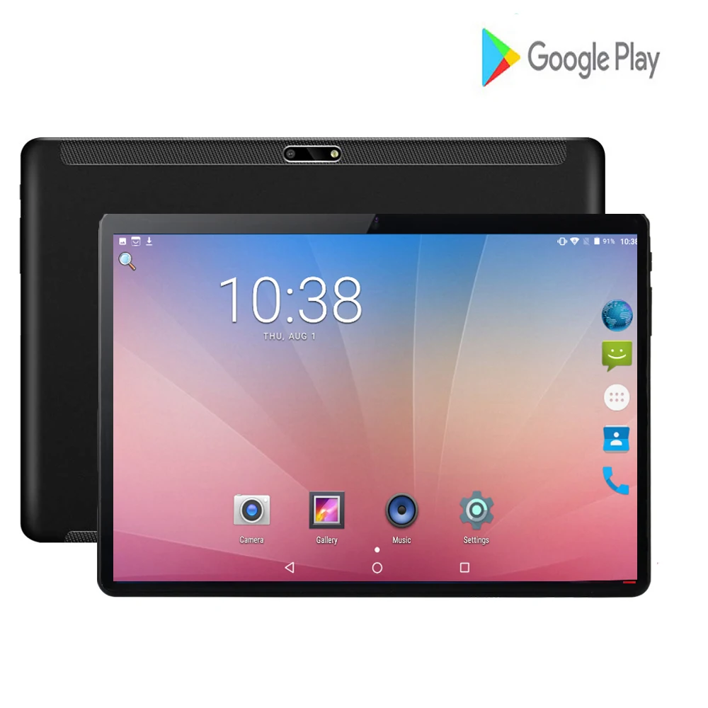 2020 Новый 2.5D 10 дюймов Android 7 0 планшетный ПК 1280x800 Восьмиядерный 2 Гб ОЗУ 32 ПЗУ 8.0MP две