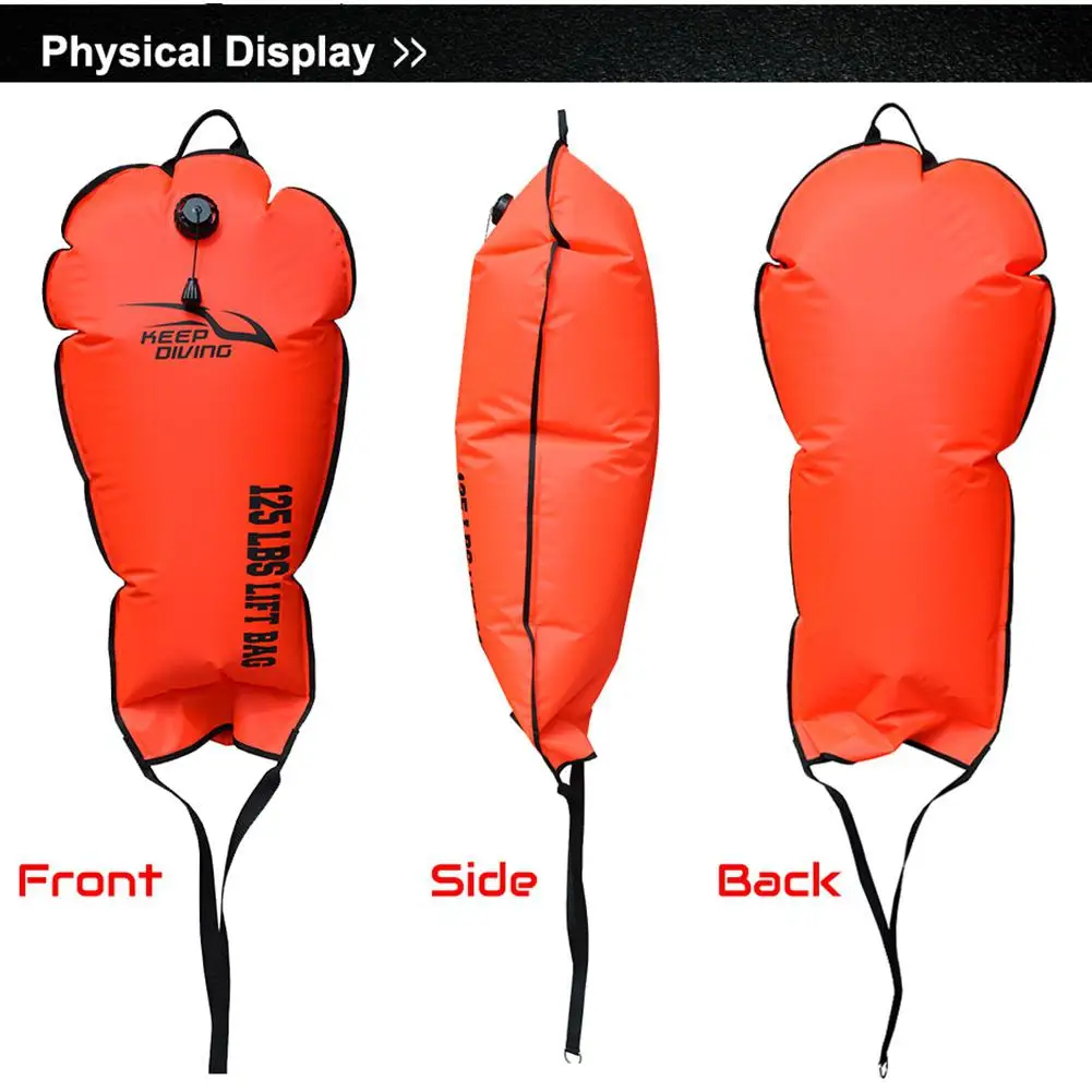 Плавательная сумка для дрифта надувная спасательная дайвинга буй спасательный