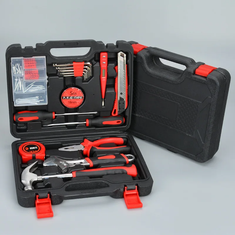Multifunction Hand Tool Sets Carbon Steel Carry Portable Tool Box with 67 Sets Tools Valigia Attrezzi Household Items EK50TB