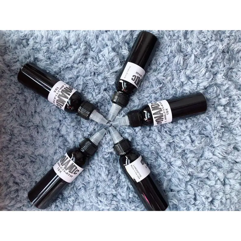 

Black Tattoo Ink Pigment 30/60/120ml Professional DIY Tattoo Pigment Safe Permanent Tattoo Paints Supplies For Body Tattoo Art