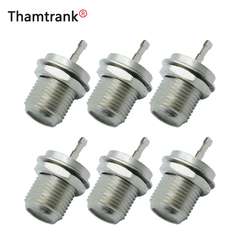 10 шт./лот Металл F Джек MCX Штепсель RF коаксиальный разъем адаптера панель типа из