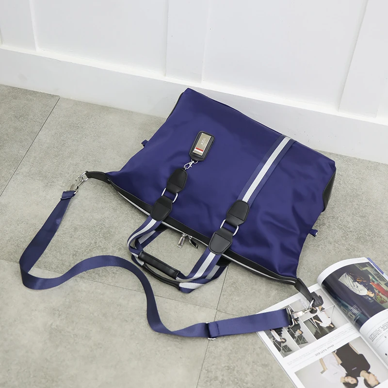 Women's Blue Travel Bag Crossbody Bag Nylon Shoulder Bag Luxury Designer Handbags New Fashion Messenger Bag Tote Shopping Bag