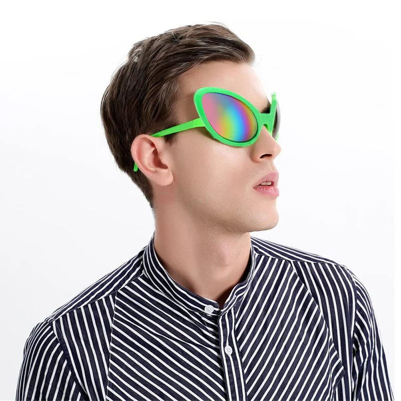 

Cool Funny Alien Glasses Mask Novelty Plastic Donut Sunglasses Bachelorette Party Photo booth Props Favors Sun Glasses