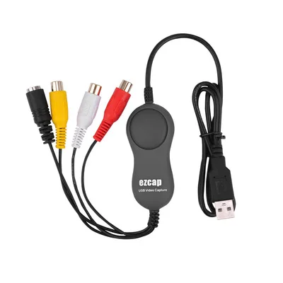 

EZCAP159 USB 2.0 Audio Video Capture Card Convert Analog Video Audio to Digital Format for Windows Mac OS 10.14 Win10 64bit