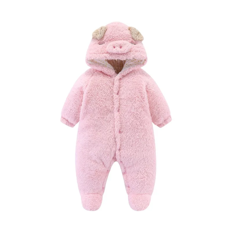 

Baby Jumpsuit Winter Boys Girls Clothes Ha Clothes Climbing Clothes Modeling Warm Thickened Clothes Newborn