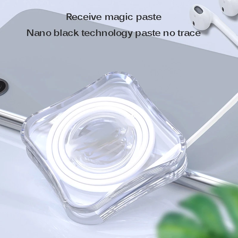 multifunctional nano magic sticker phone holder ​reusable casual paste universal wall sticker car holder desk lazy bracket stand free global s