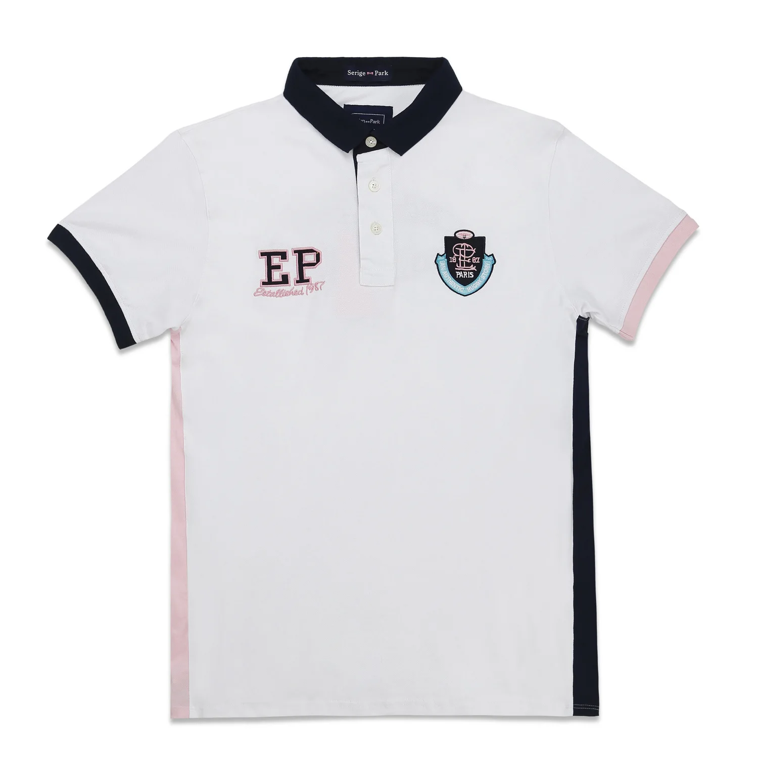 Мужская летняя рубашка поло брендовая Роскошная Одежда из высококачественного