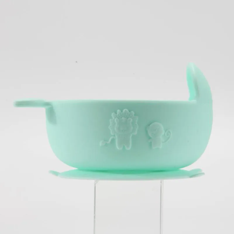 Силиконовая чаша на присоске для кормления детей |