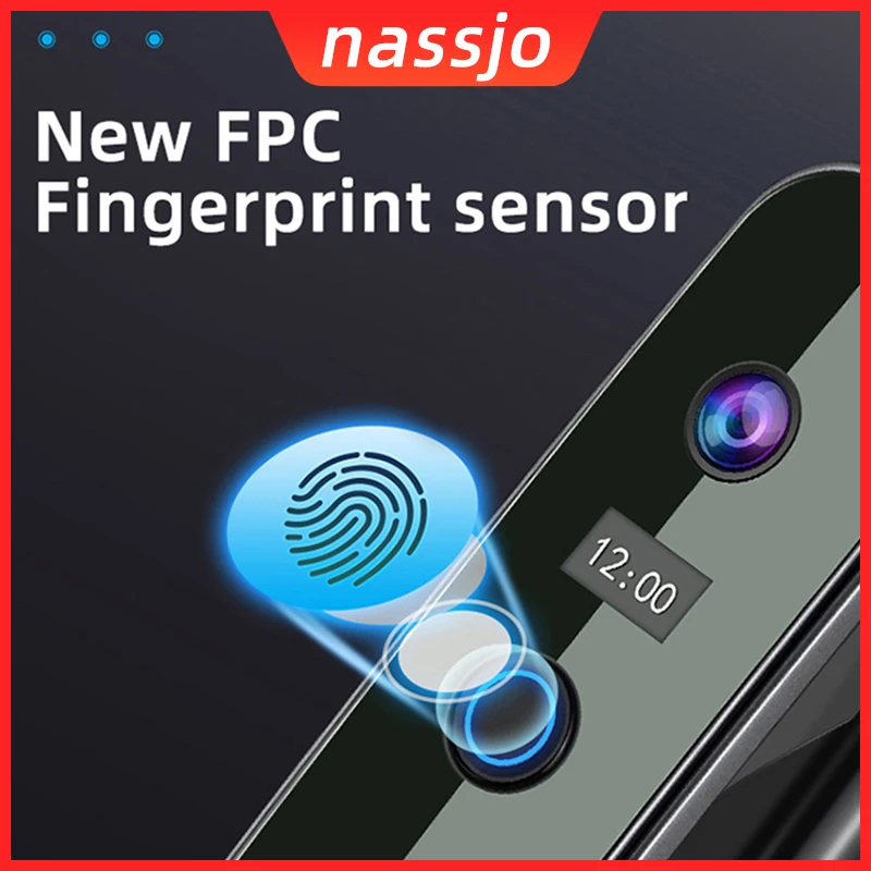 Nassjo 2021 Stock Promotion High Security Electronic Fingerprint Door Lock Smart with | Безопасность и защита