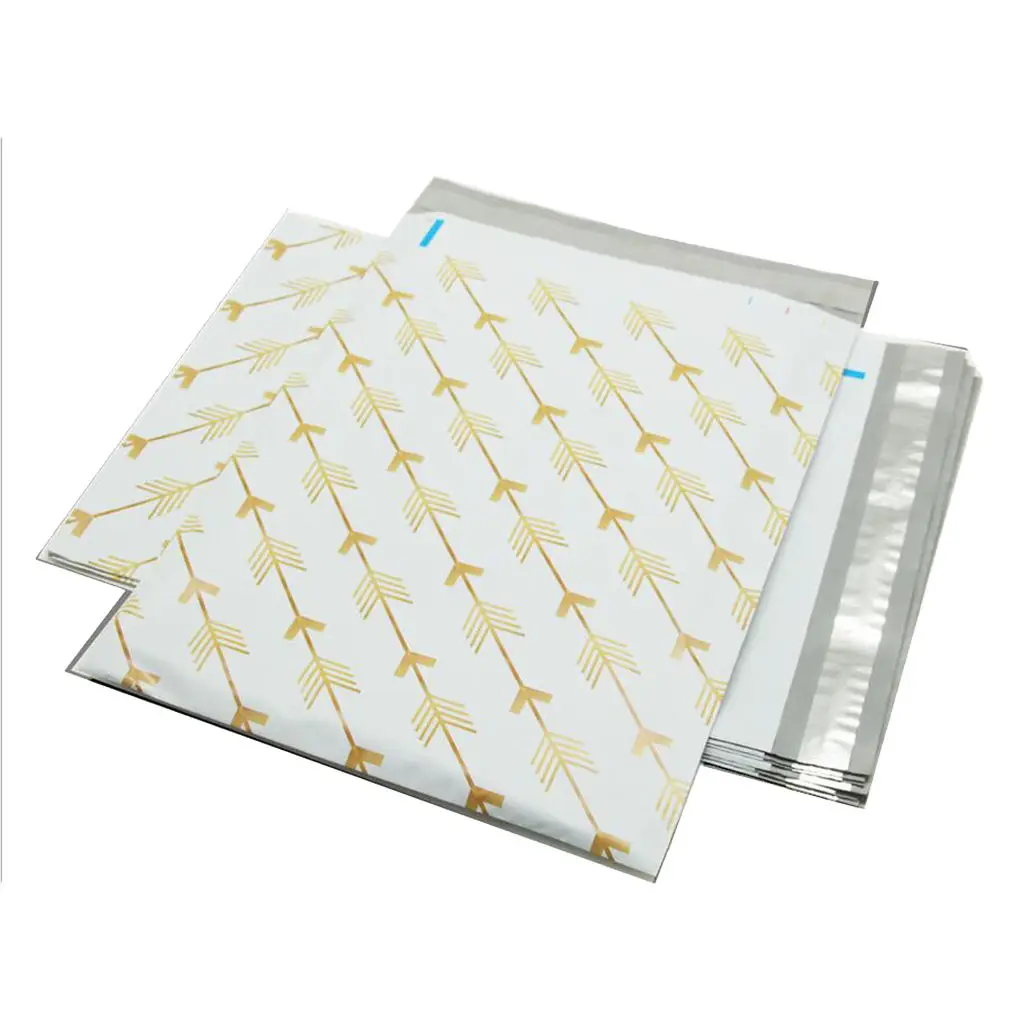 

26 X 33 X 4 (cm) Pack Of 100 Pieces Plastic Bags With Postage Bags For Shipping