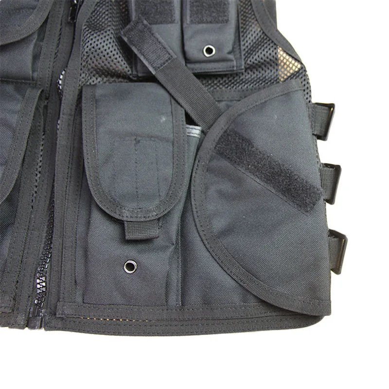 Тактический жилет с несколькими карманами военный сетчатый регулируемая кобура