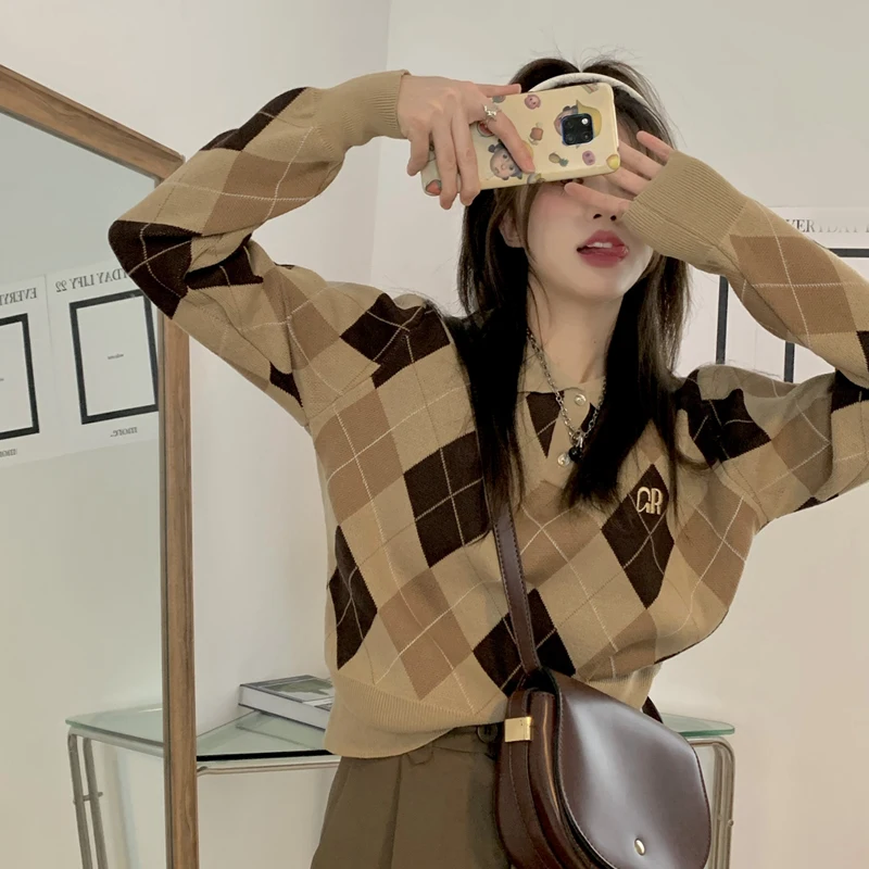 

Женский стиль, роскошный Повседневный Новый дизайн, элегантный стиль для девушки, шикарный воротник-поло, ежедневный Универсальный телефон