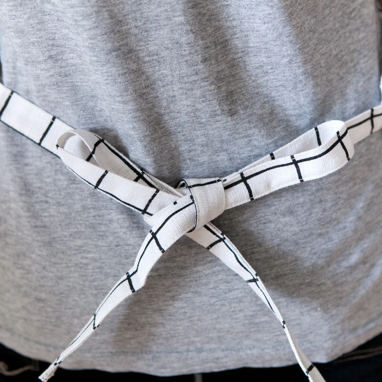 Японский фартук из хлопчатобумажной и льняной ткани домашняя кухонная