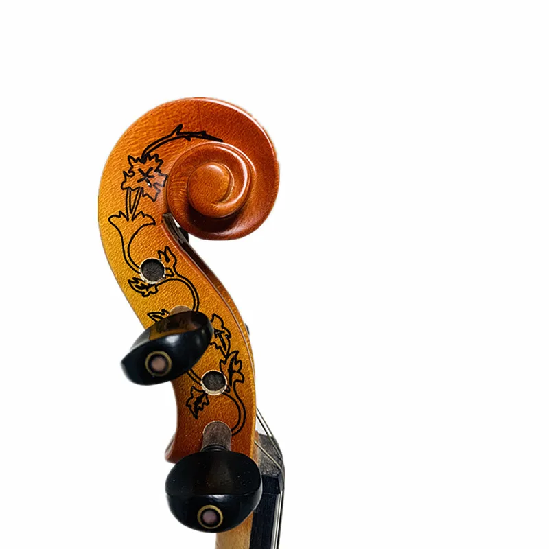 Брендовая мастер-скрипка SONG в стиле Strad 4/4 красивый рисунок рубчик и шею # 14647