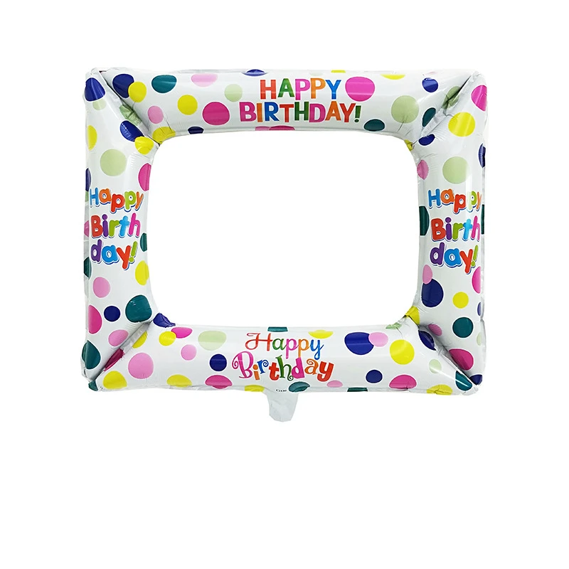 Фоторамка с надписью Happy Birthday | Дом и сад