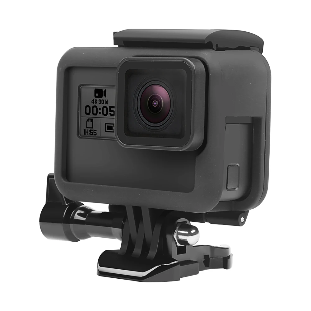 SHOOT Side Open Protective Border frame Case for GoPro HERO 7 6 5 Black Sports Cam For Go Pro Hero Action Camera Accessory | Электроника
