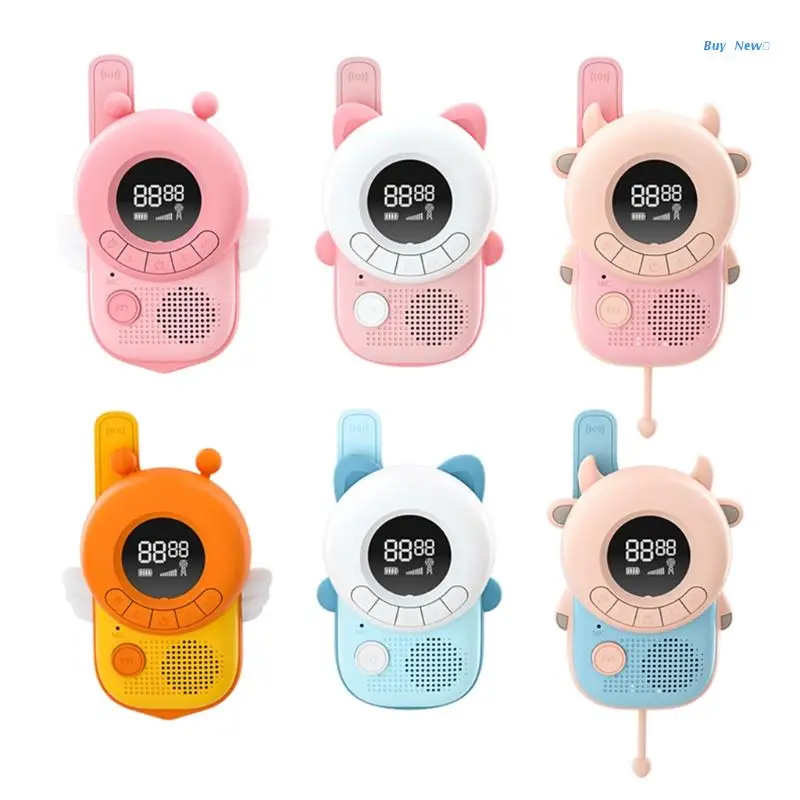 

20CE Walkie Talkies Radio Gifts Toys with Backlit LCD Flashlight 3 KMs Range for Age 3-12 Boy Girls Outside Hiking Camping