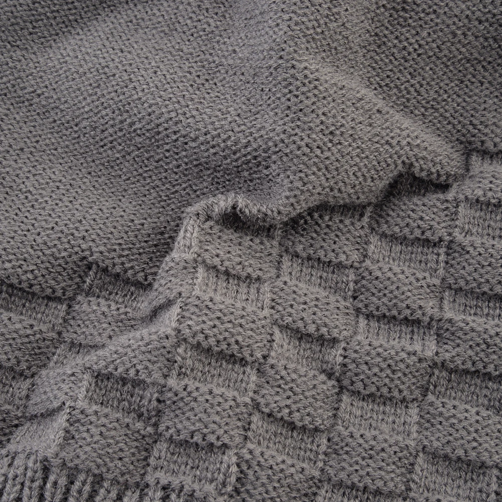 Новинка зимние шапки-бини шапка для мужчин однотонная вязаная шапки мужская мода