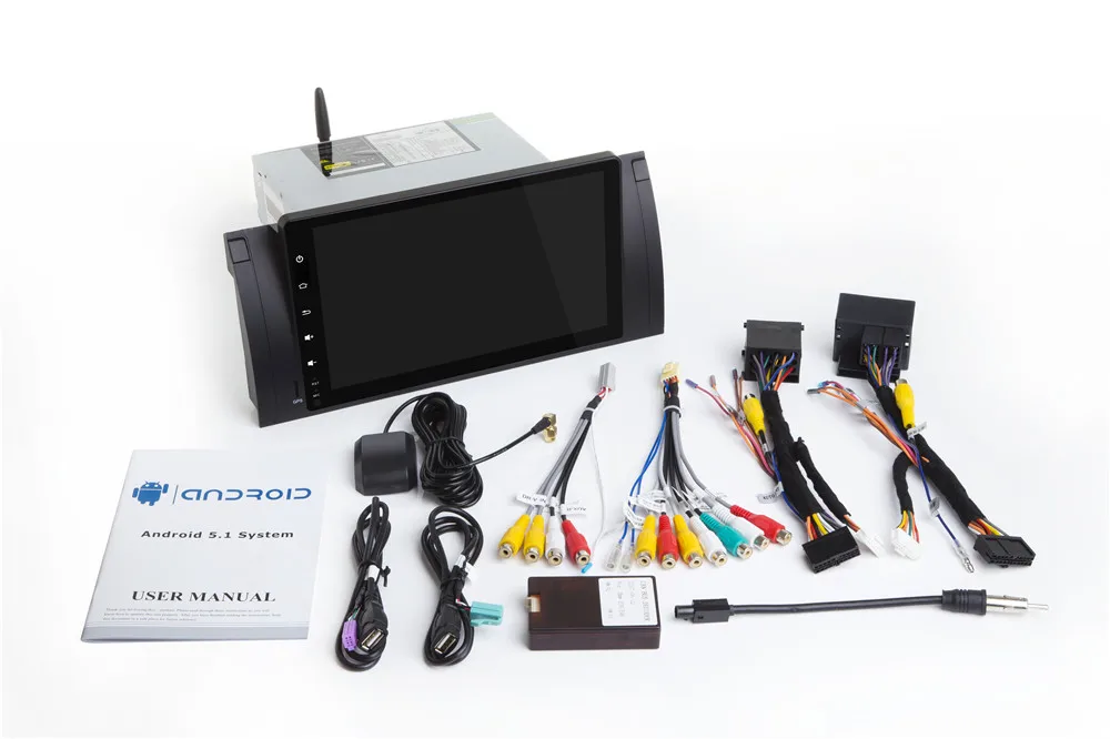 Автомобильный DVD-плеер с GPS-навигацией 9 дюймов Android 10 0 для BMW X5 E53 E39 E38 M5 5 7 64 Гб ПЗУ 4