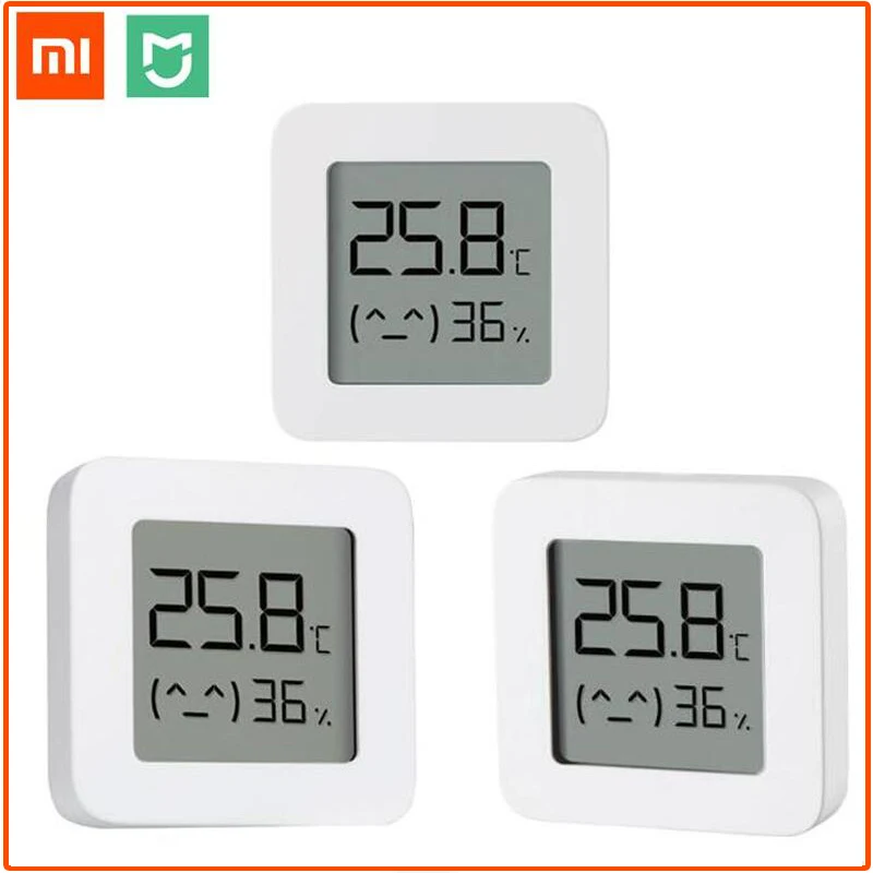 Оригинальный Bluetooth термометр XIAOMI Mijia 2 беспроводной умный электрический цифровой
