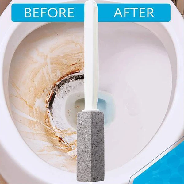 

Pumice Toilet Cleaner with Handle Toilets Brushes Natural Pumice Stone Cleaner Brush for Toilets Sinks Bathtubs JA55