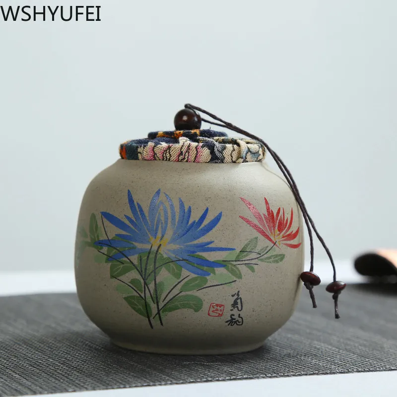 1 шт. емкость для хранения чайник из консервированного Пуэра керамическая посуда