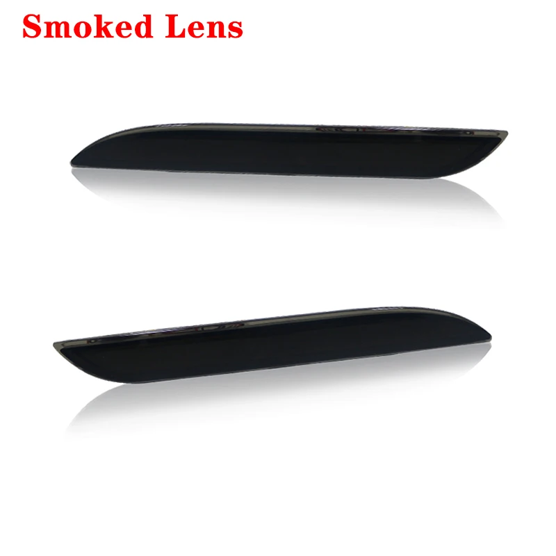 IJDM дымчатый объектив Светодиодный отражатель бампера светильник s для 2015 17 Ford