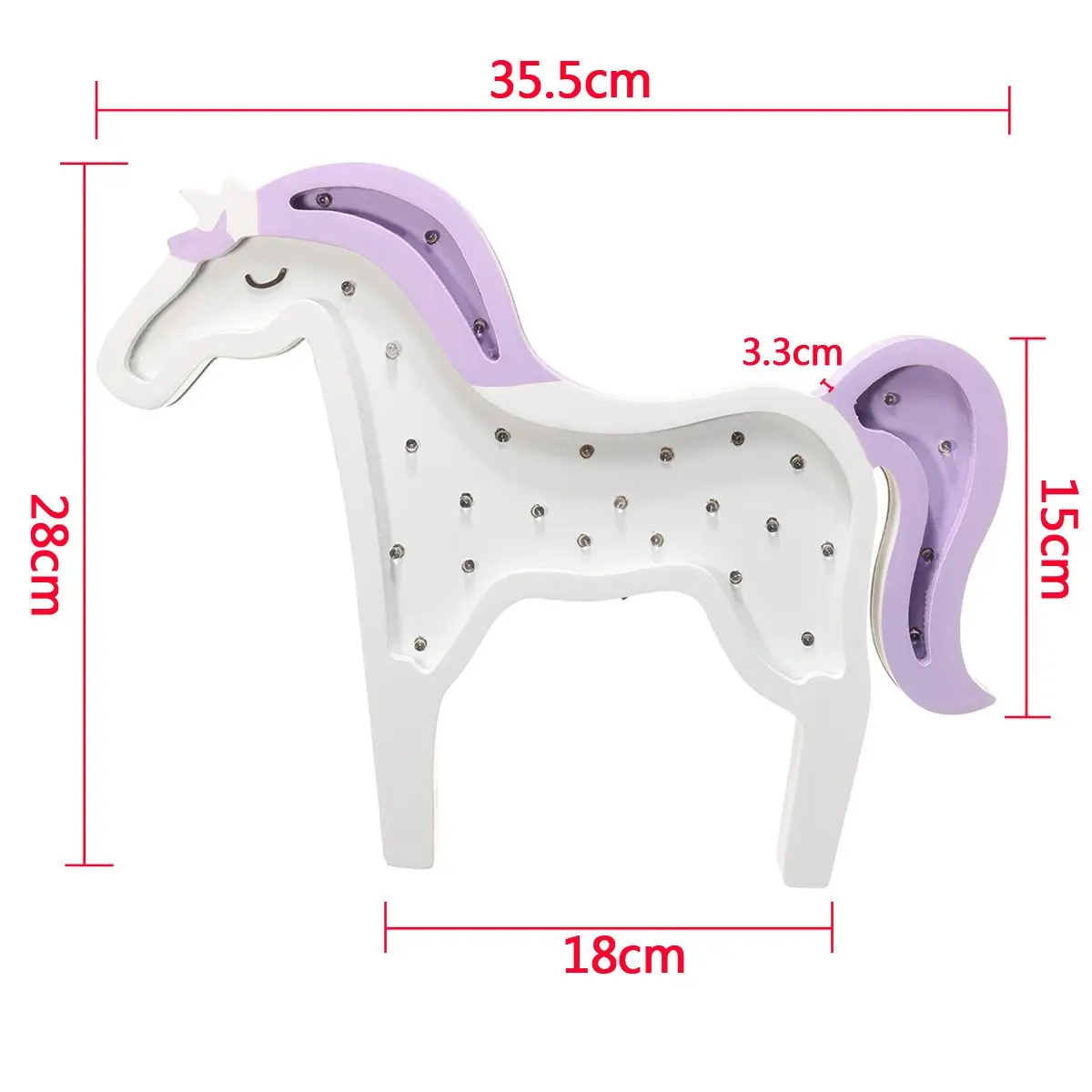 

Smuxi 3D LED Animal Table Lamp Baby Kids Gifts Bedroom Party Home Decor Desk Night Light