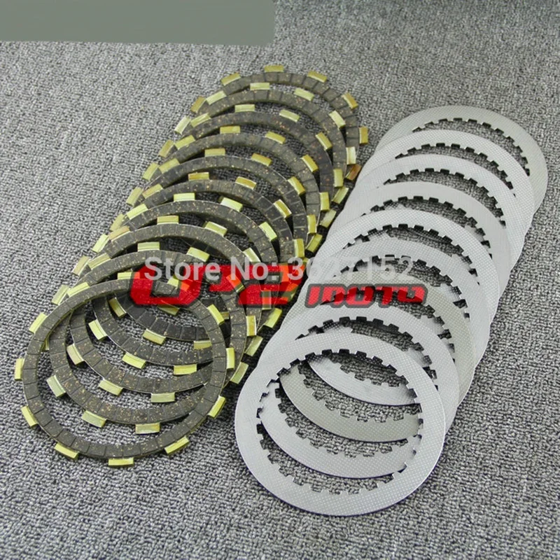 

Clutch Friction Plates Discs For Suzuki GV1200GL F/F2 Madura 85-86 1985 1986