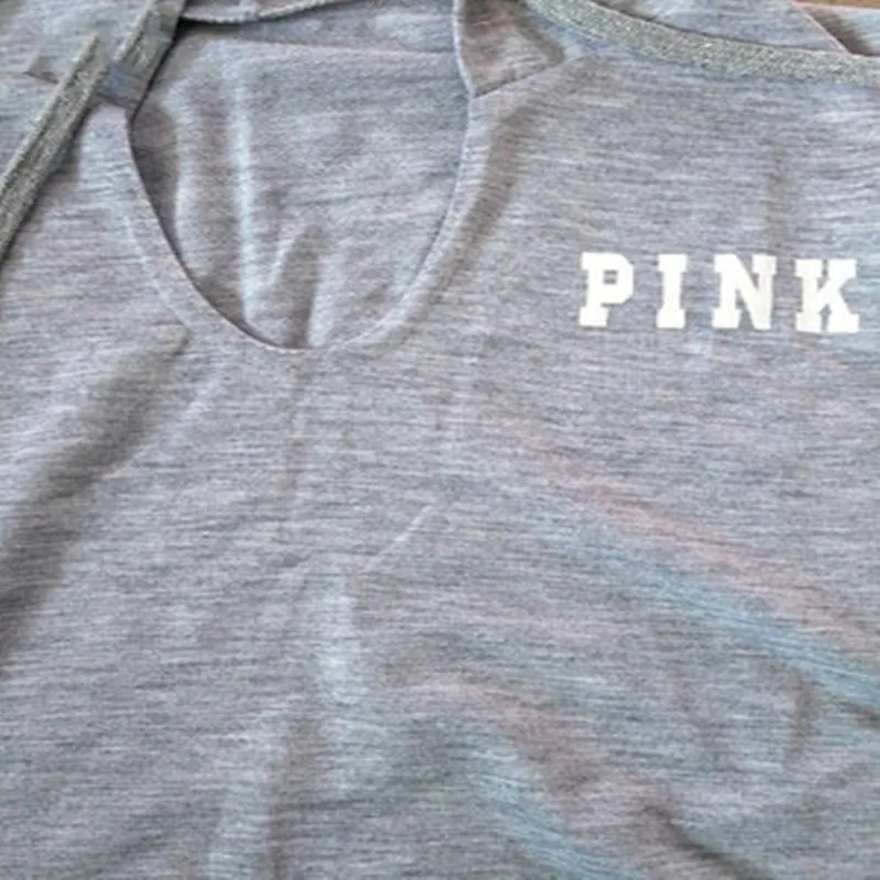 

Autumn New Fashion Women Clothes Pink Letter Print Long Sleeved Sweatshirts Loose Top Plus Size Casual Hoodies Coat Streetwear