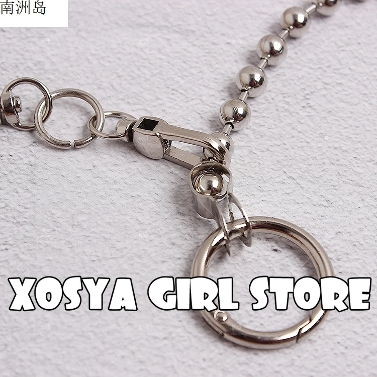 Вогнутая самодельная оригинальная цепочка с булавкой модная металлическая на