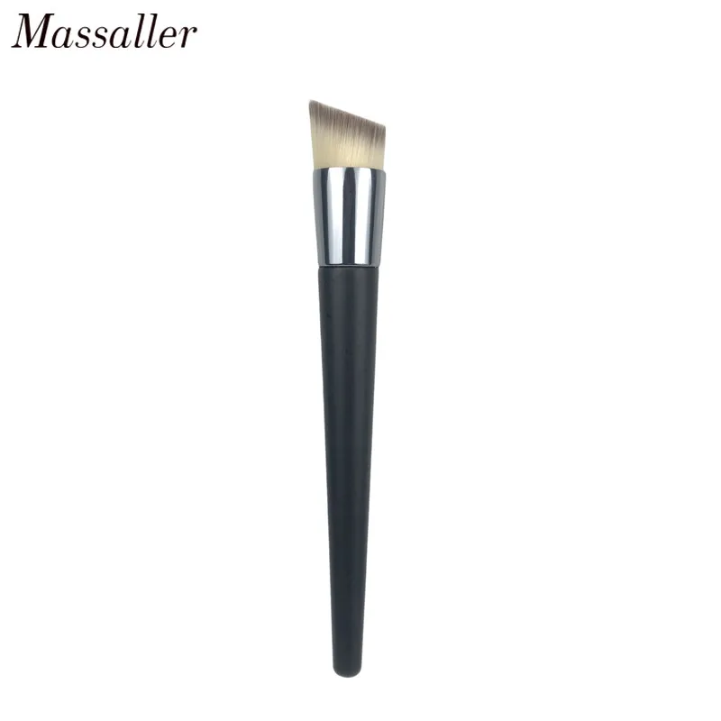 Высококачественная угловая кисть для основы под синтетические волосы удобная