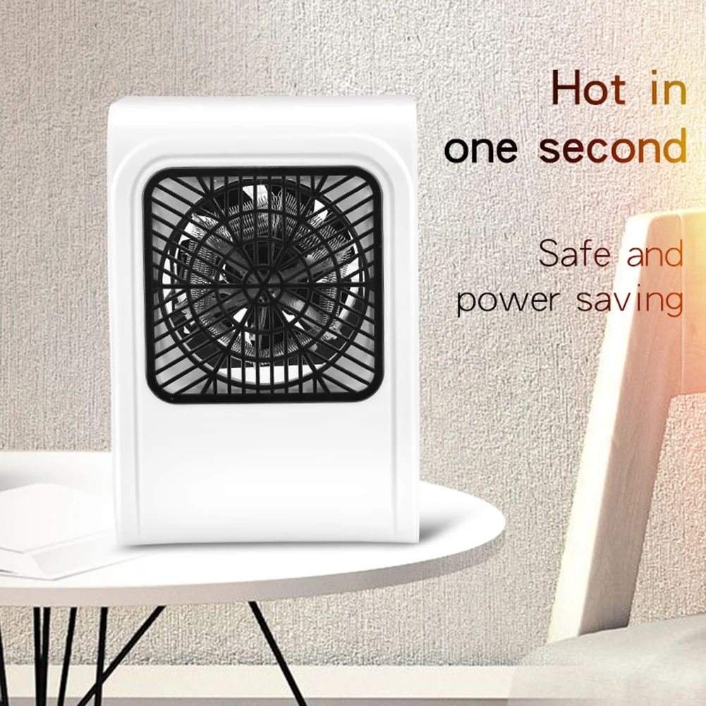 500W Mini Portable 2s Fast Electric Heaters Touch Control Hot Fan Winter Warmer Overheat Protection Air Heater 110V |