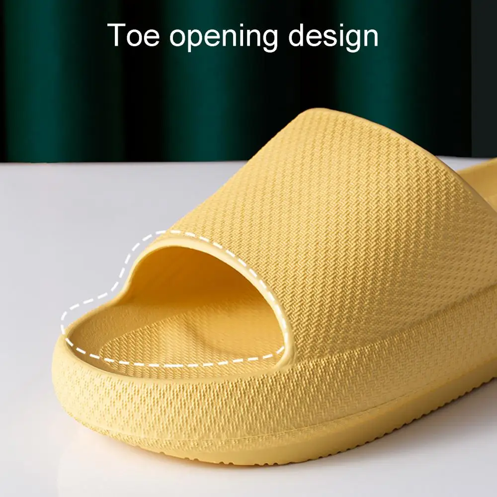 

Universal Quick-drying Thickened Non-slip Sandals Thick Sole House Slippers Bathroom Footwear Summer Beach Sandal Slipper