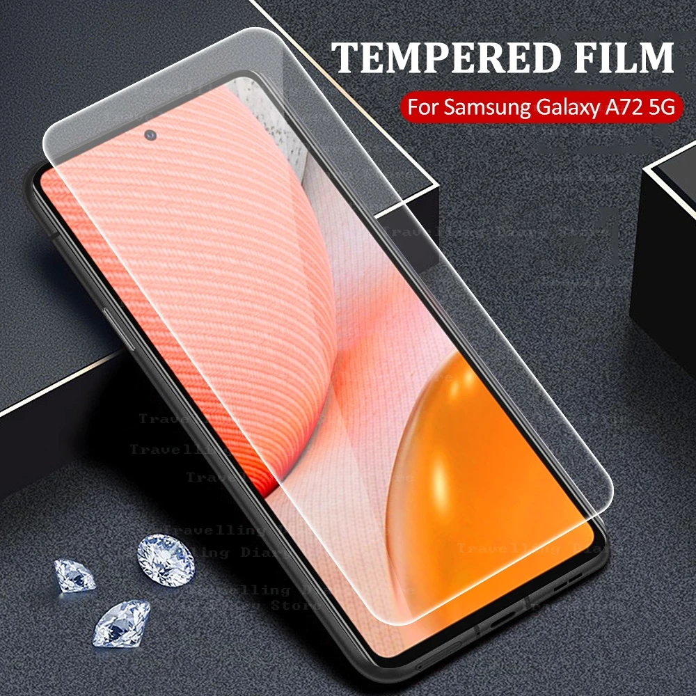 

Full Cover Tempered Glass For Samsung Galaxy A72 A52 A32 A12 5G S20 FE Screen Protector For Samsung Galaxy A72 Glass Front Film