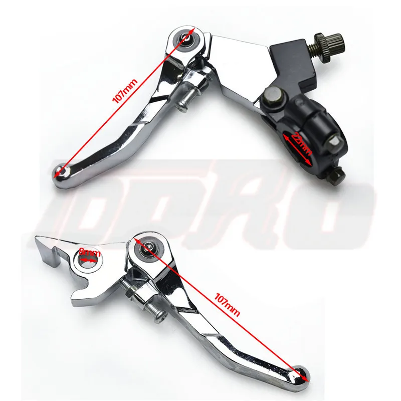 Складные сцепные рычаги для XR50 CRF50 KLX110 TTR SSR китайский велосипед грязи