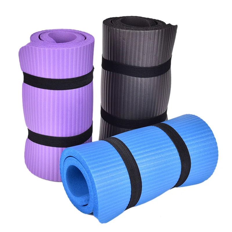 Толстые Нескользящие коврики для йоги Спортивные Мягкие Коврики пилатеса