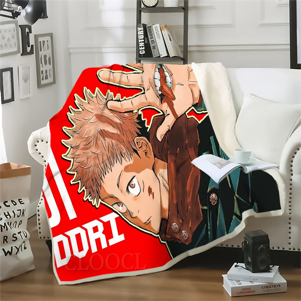 

CLOOCL Tokyo Revengers Blankets Japan Anime Adult Throw Blanket for Beds Home Decoration Office Thick Double Layer Quilts