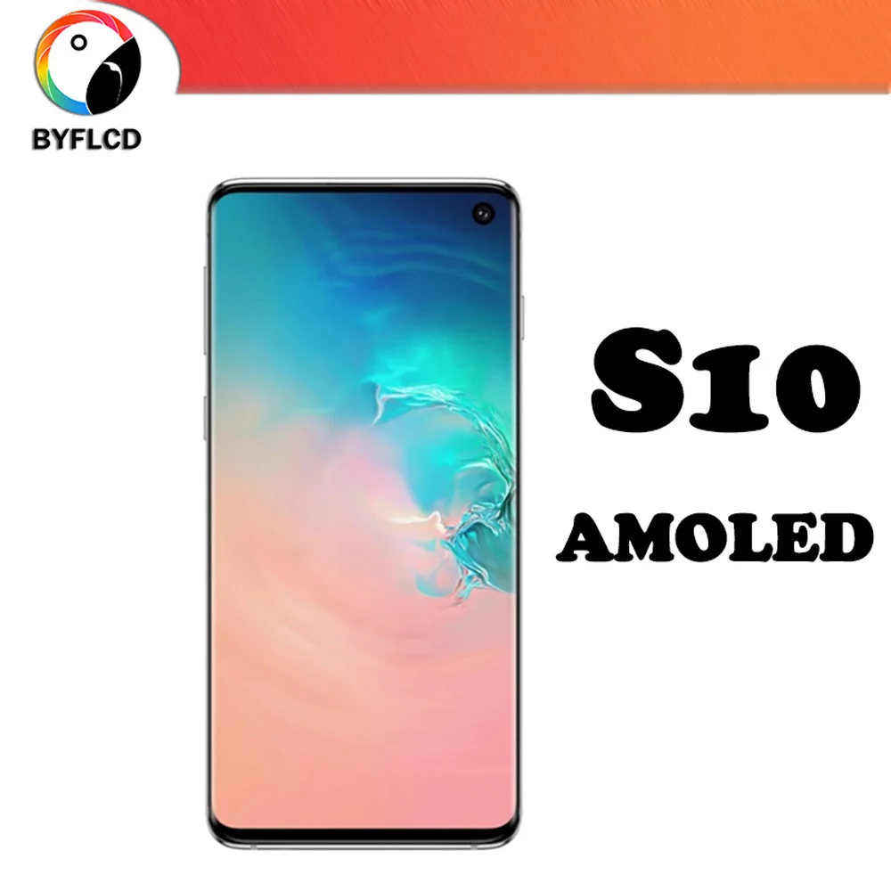 Оригинальный AMOLED S10 ЖК-дисплей для SAMSUNG Galaxy G973 G973F Plus G975 G975F с Dead Point дисплей