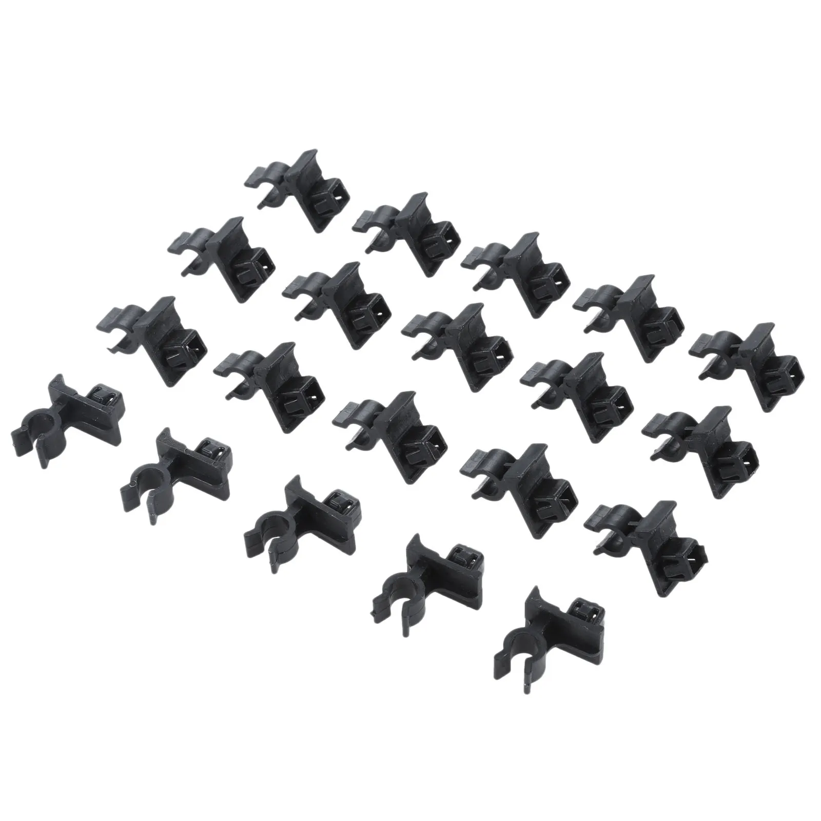 

20 Pcs Auto Fastener Clips Car Accessries Interior Rivets Hood Bonnet Prop Rod Clip Support Clamp Panel Fender Bumper Clips