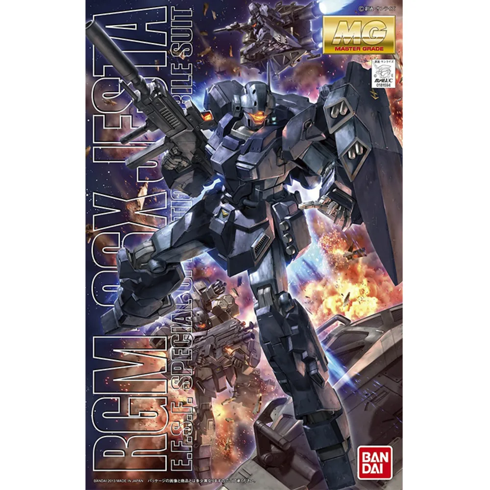 Bandai Аниме модель Gundam RGM-96X 1/100 Jesta мобильный костюм экшн-фигурка с водной наклейкой
