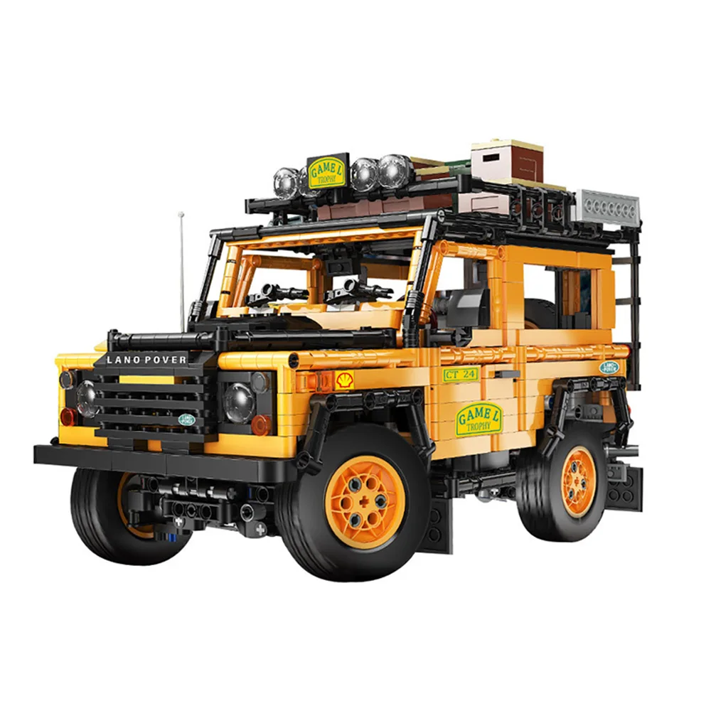 

High-tech Expert Super Speed Champions Car Building Blocks FLand-Rover DEFENDER SUV Vehicle Model Bricks Toys Birthday Kids Gift